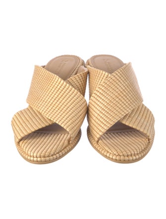 Mercedes Castillo Raffia Printed Espadrilles