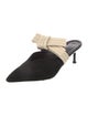 Mercedes Castillo Suede Bow Accents Mules