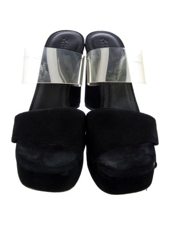 Mercedes Castillo Suede Slides