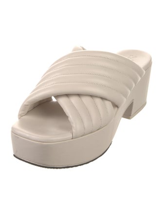 Mercedes Castillo Leather Slides