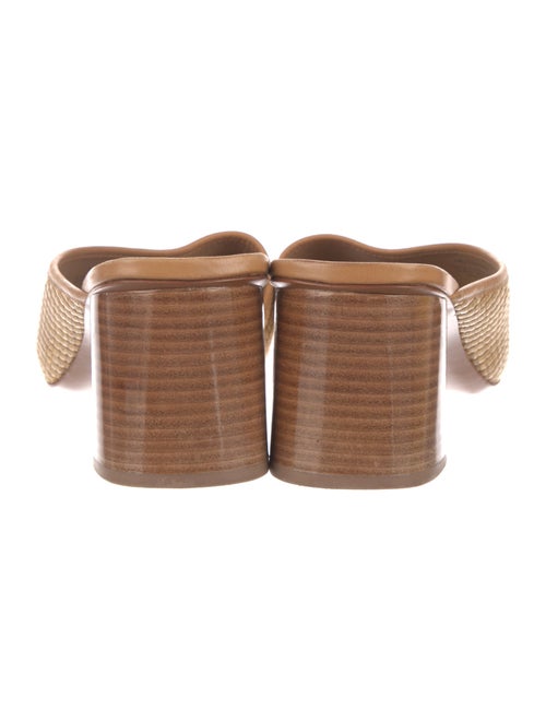 Mercedes Castillo Straw Printed Slides