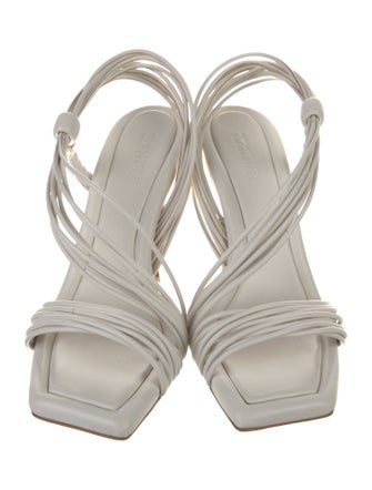 Mercedes Castillo Leather Slingback Sandals
