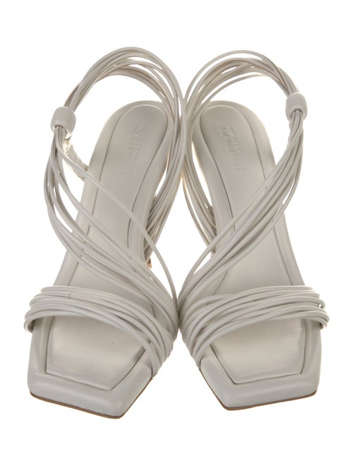 Mercedes Castillo Leather Slingback Sandals