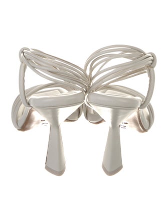 Mercedes Castillo Leather Slingback Sandals