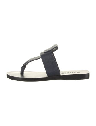 Mercedes Castillo Leather Flip Flops