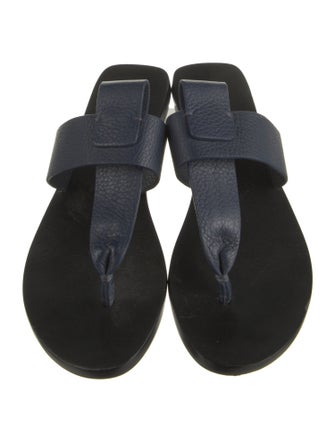 Mercedes Castillo Leather Flip Flops