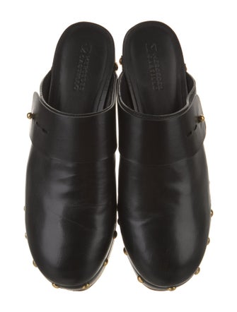 Mercedes Castillo Leather Mules