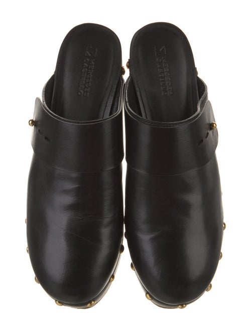 Mercedes Castillo Leather Mules