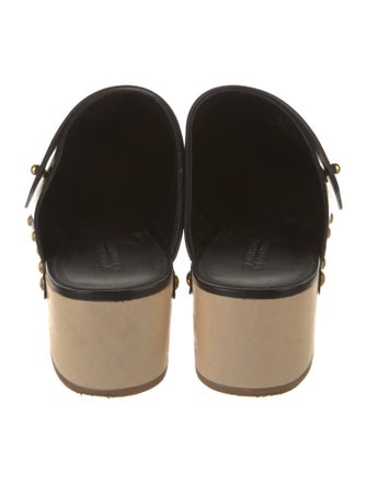 Mercedes Castillo Leather Mules