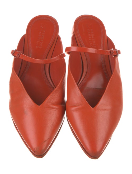 Mercedes Castillo Leather Mules