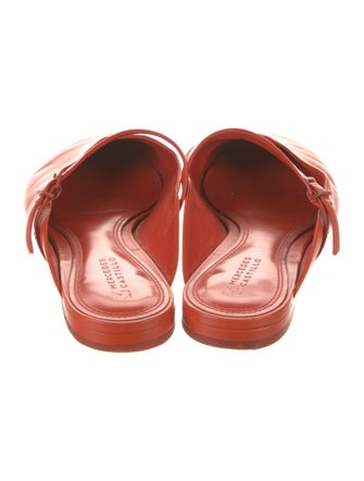 Mercedes Castillo Leather Mules