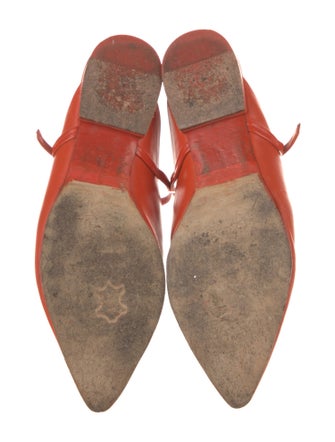 Mercedes Castillo Leather Mules