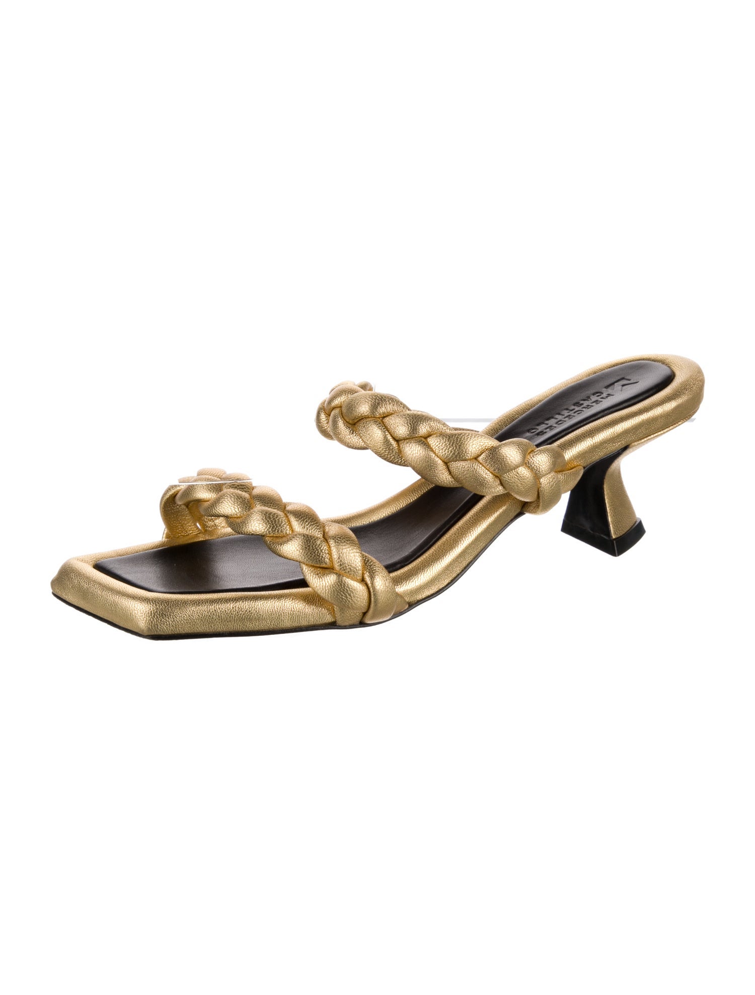 Mercedes Castillo Leather Slingback Pumps