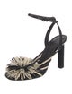 Mercedes Castillo Leather Slingback Sandals