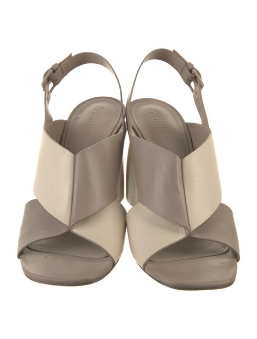 Mercedes Castillo Leather Slingback Sandals
