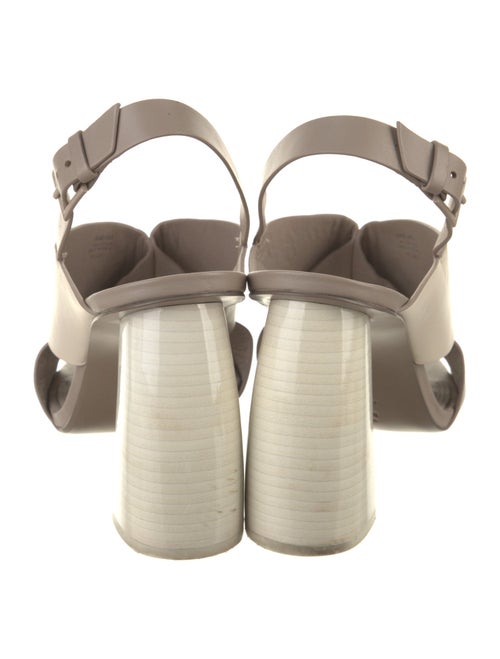 Mercedes Castillo Leather Slingback Sandals