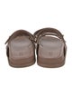 Mercedes Castillo Leather Slides