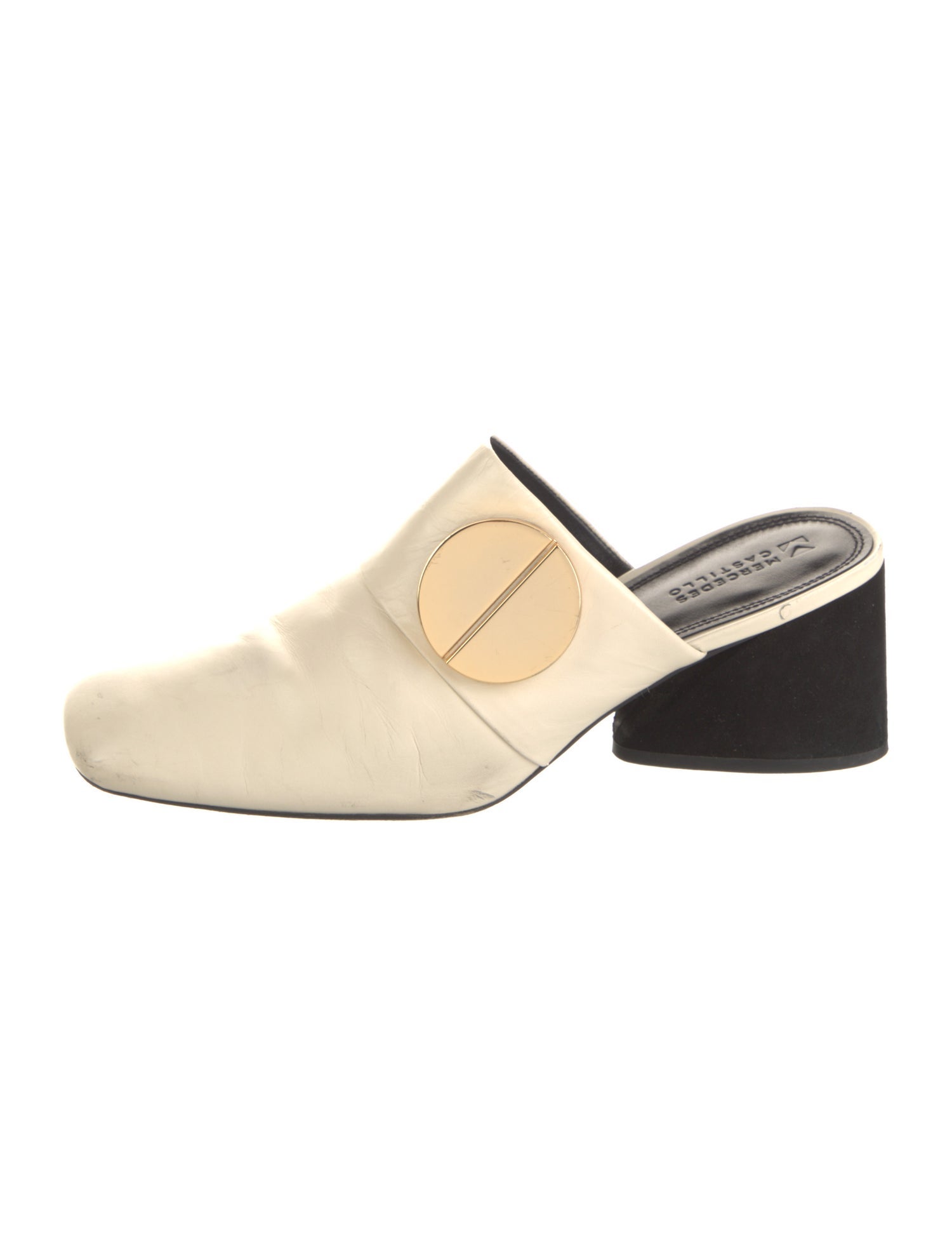 Mercedes Castillo Leather Mules