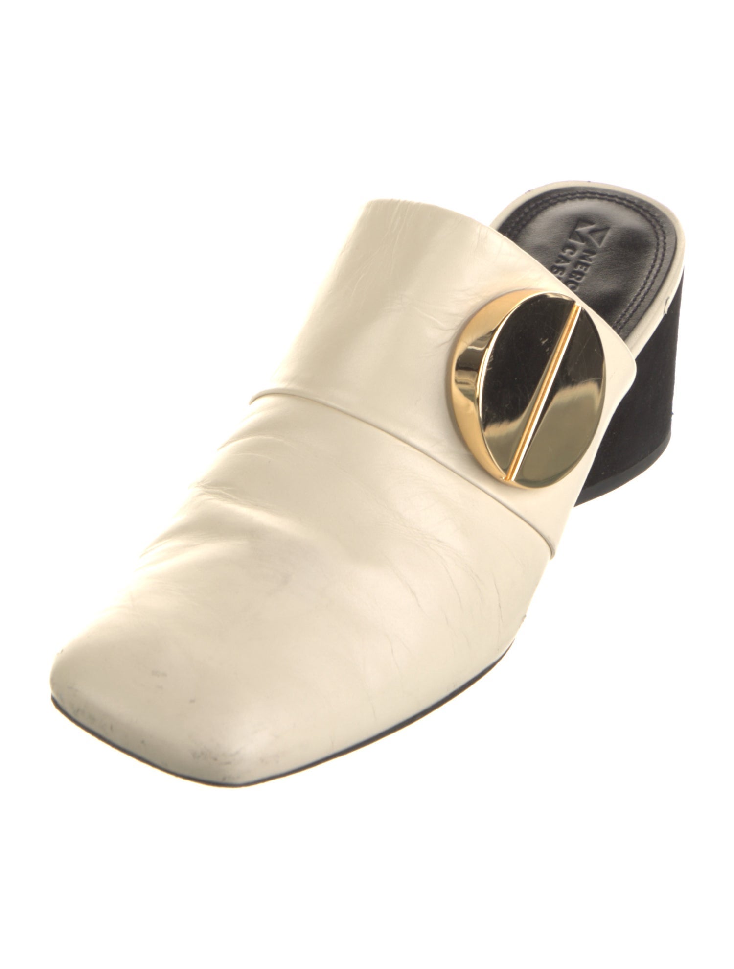 Mercedes Castillo Leather Mules