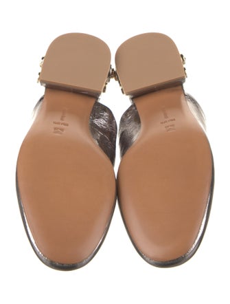 Mercedes Castillo Leather Studded Accents Mules