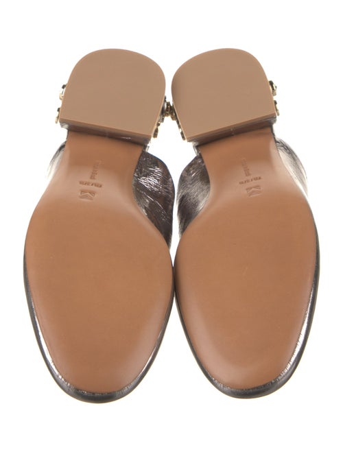 Mercedes Castillo Leather Studded Accents Mules