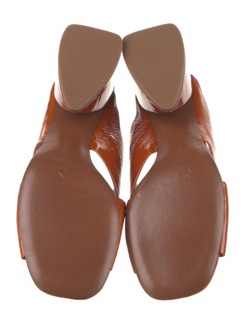 Mercedes Castillo Patent Leather Slides