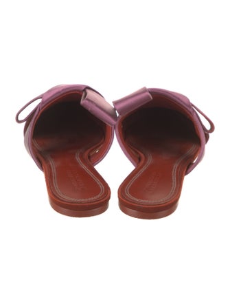 Mercedes Castillo Velvet Bow Accents Mules