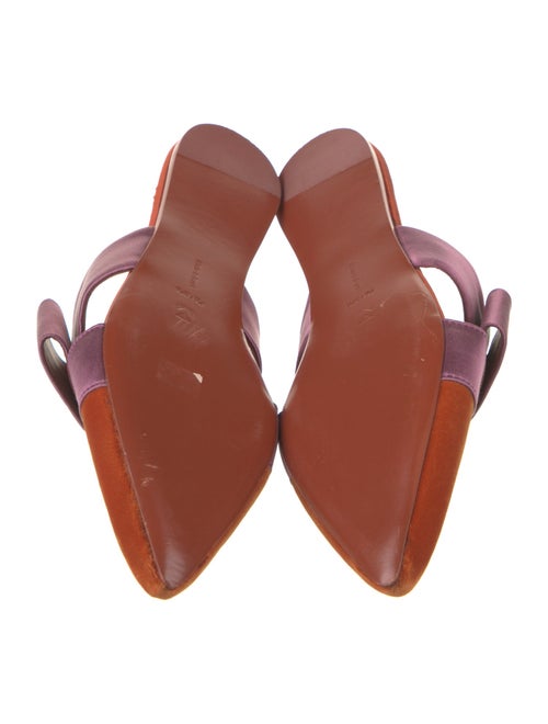 Mercedes Castillo Velvet Bow Accents Mules