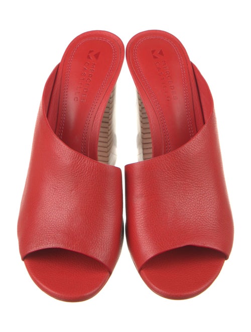 Mercedes Castillo Leather Slides