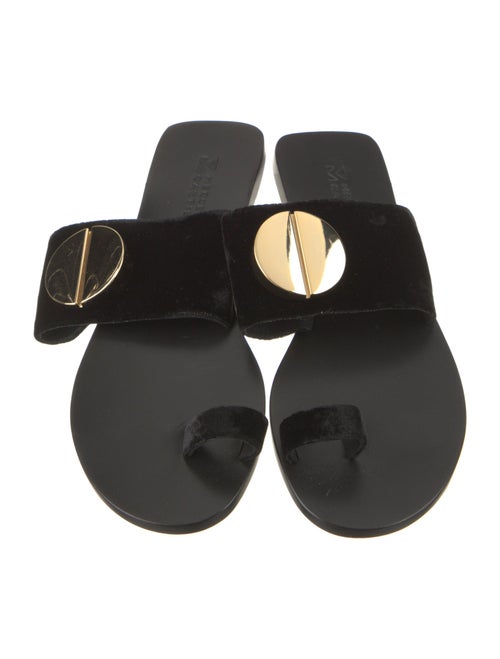 Mercedes Castillo Velvet Slides