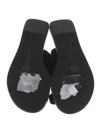 Mercedes Castillo Velvet Slides