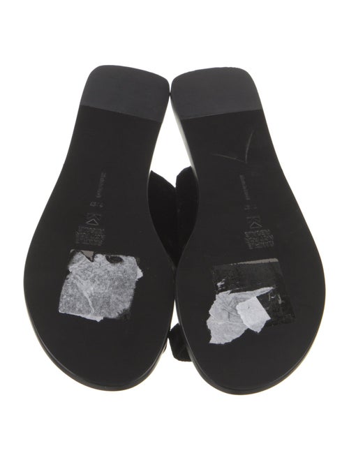 Mercedes Castillo Velvet Slides