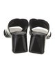 Mercedes Castillo Patent Leather Cutout Accent Slides