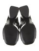 Mercedes Castillo Patent Leather Cutout Accent Slides