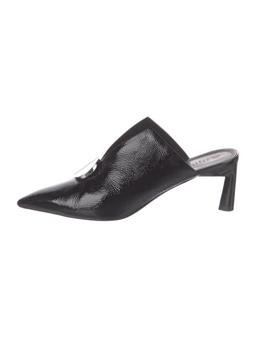 Mercedes Castillo Patent Leather Mules