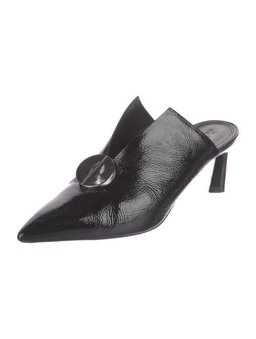 Mercedes Castillo Patent Leather Mules