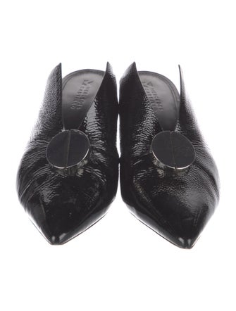 Mercedes Castillo Patent Leather Mules