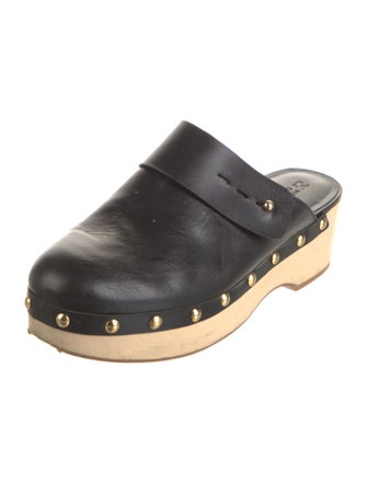 Mercedes Castillo Leather Mules