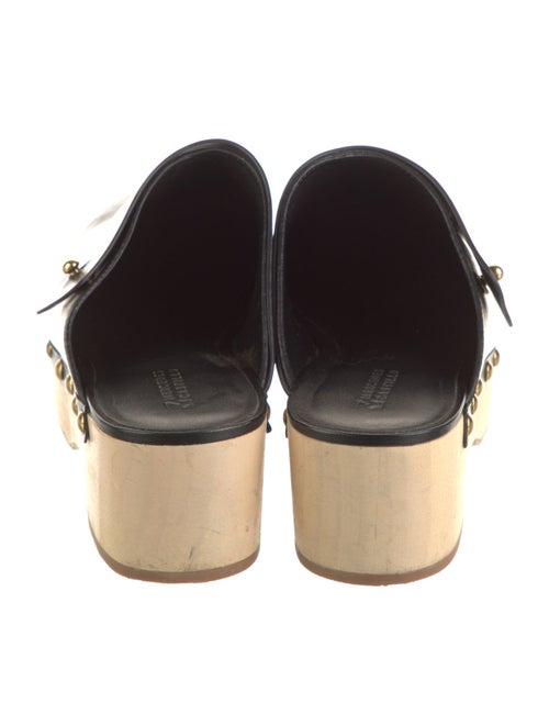 Mercedes Castillo Leather Mules