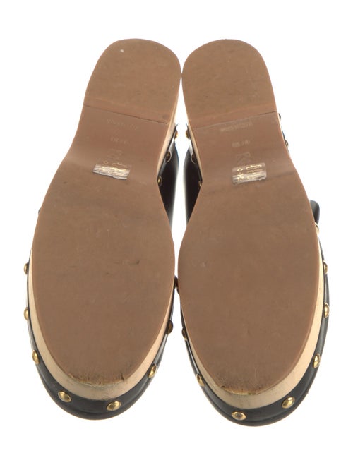 Mercedes Castillo Leather Mules