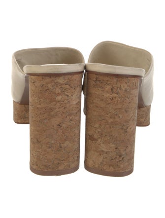 Mercedes Castillo Leather Slides