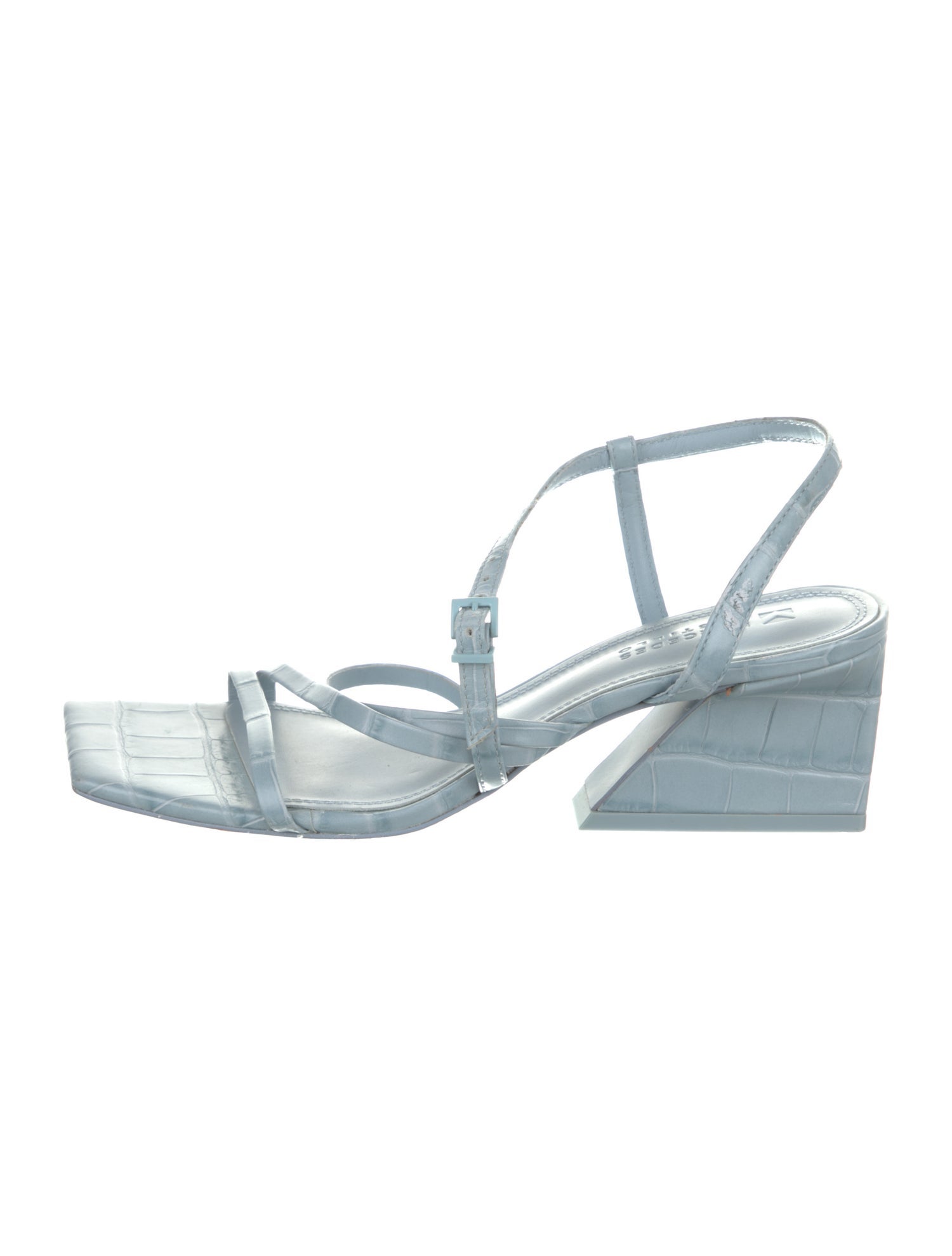 Mercedes Castillo Leather Slingback Sandals
