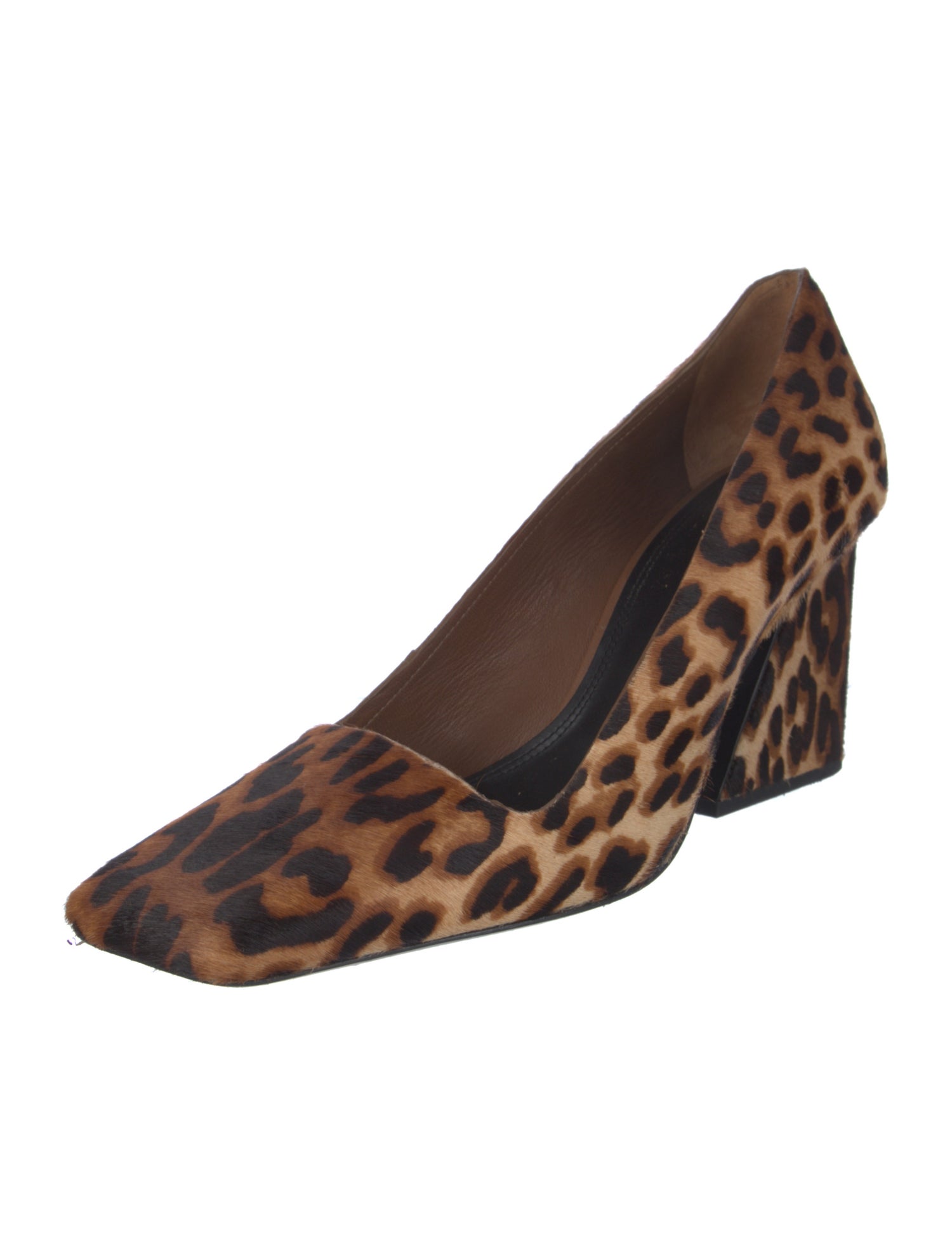 Mercedes Castillo Ponyhair Animal Print Pumps