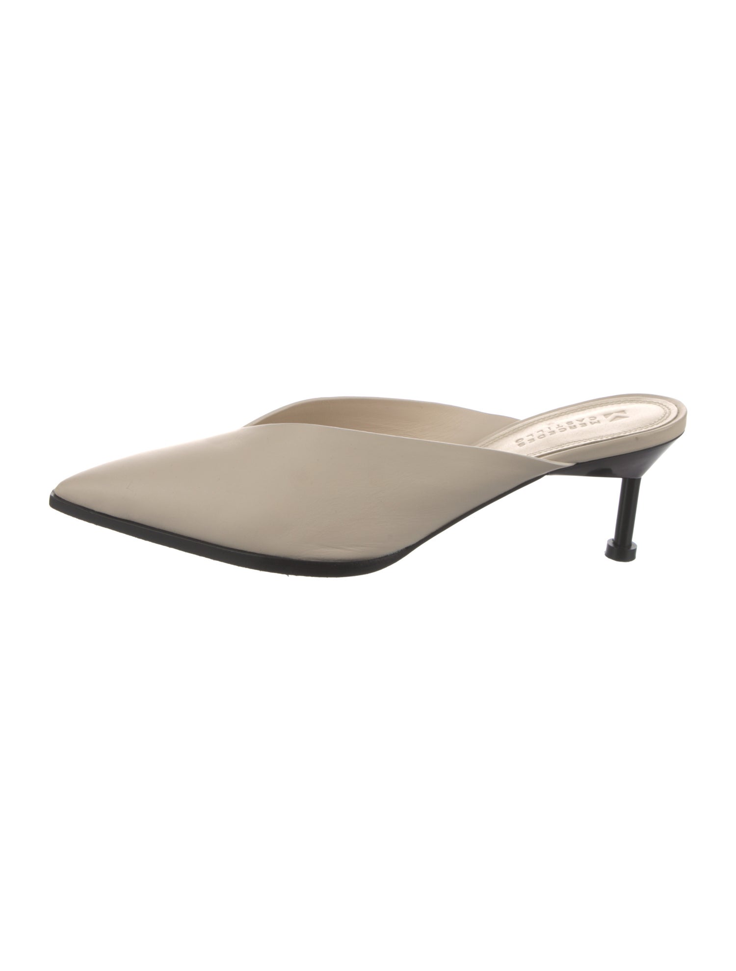 Mercedes Castillo Leather Mules