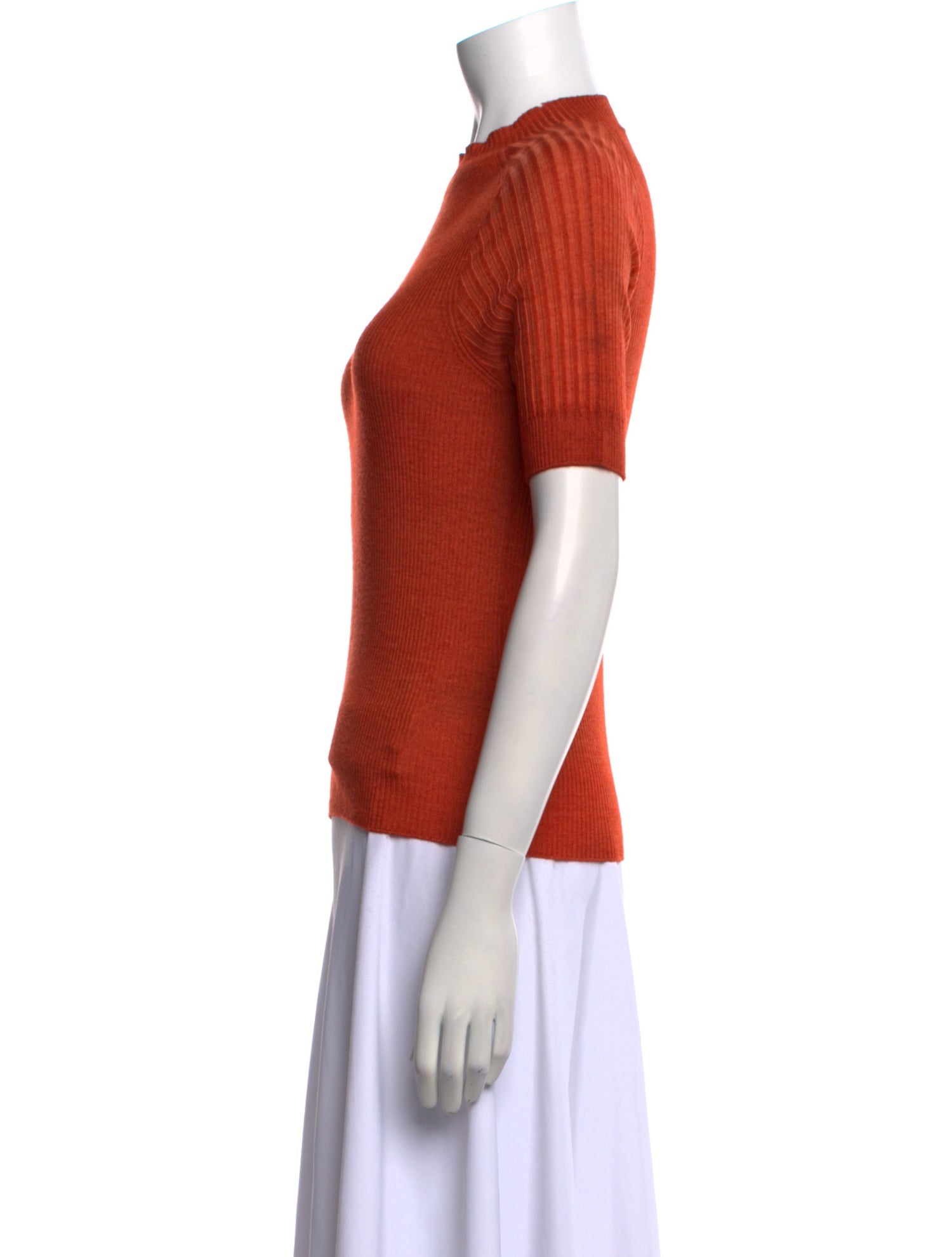 Meryll Rogge Wool Crew Neck T-Shirt