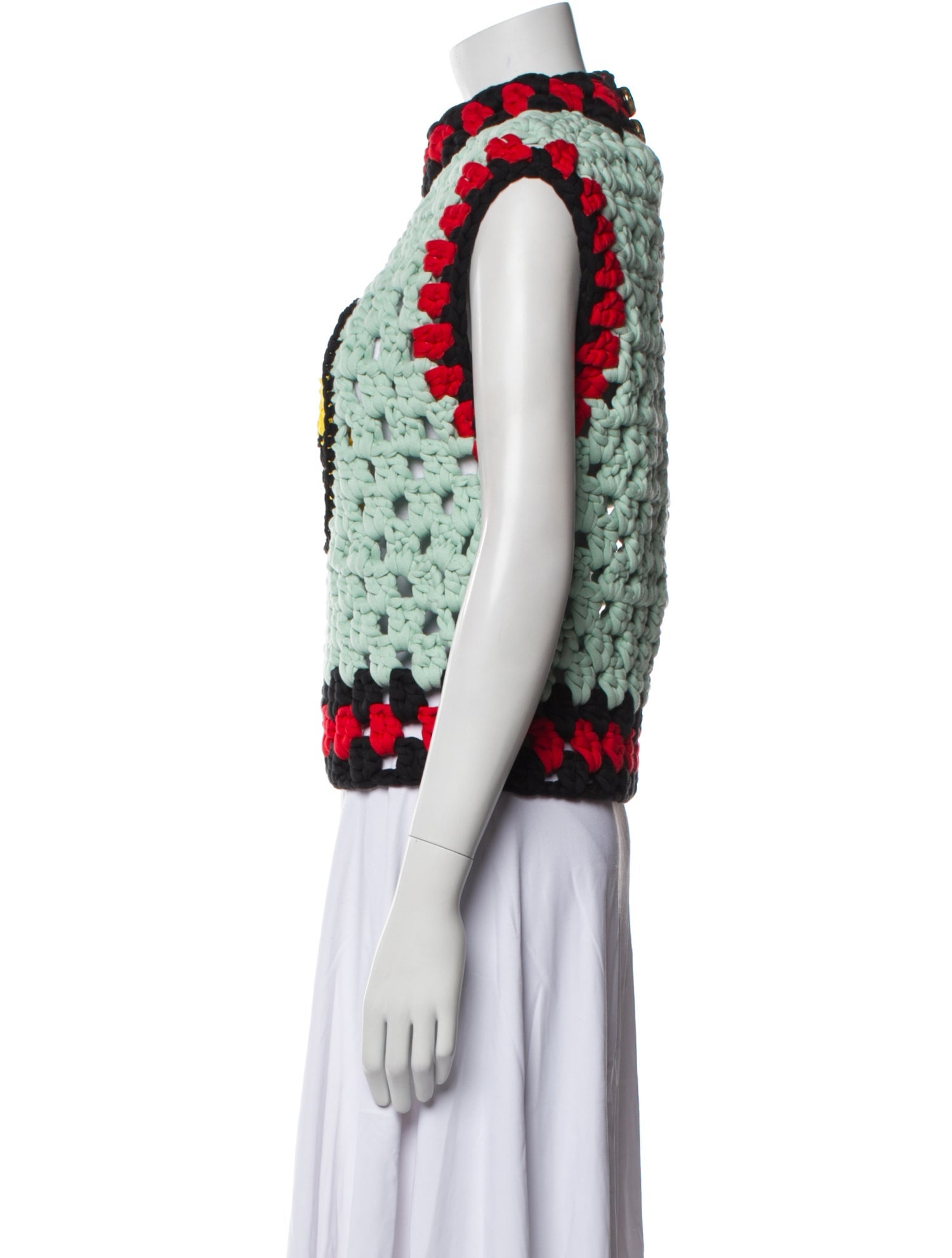 Meryll Rogge Printed Mock Neck Top