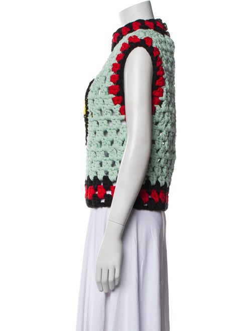 Meryll Rogge Printed Mock Neck Top