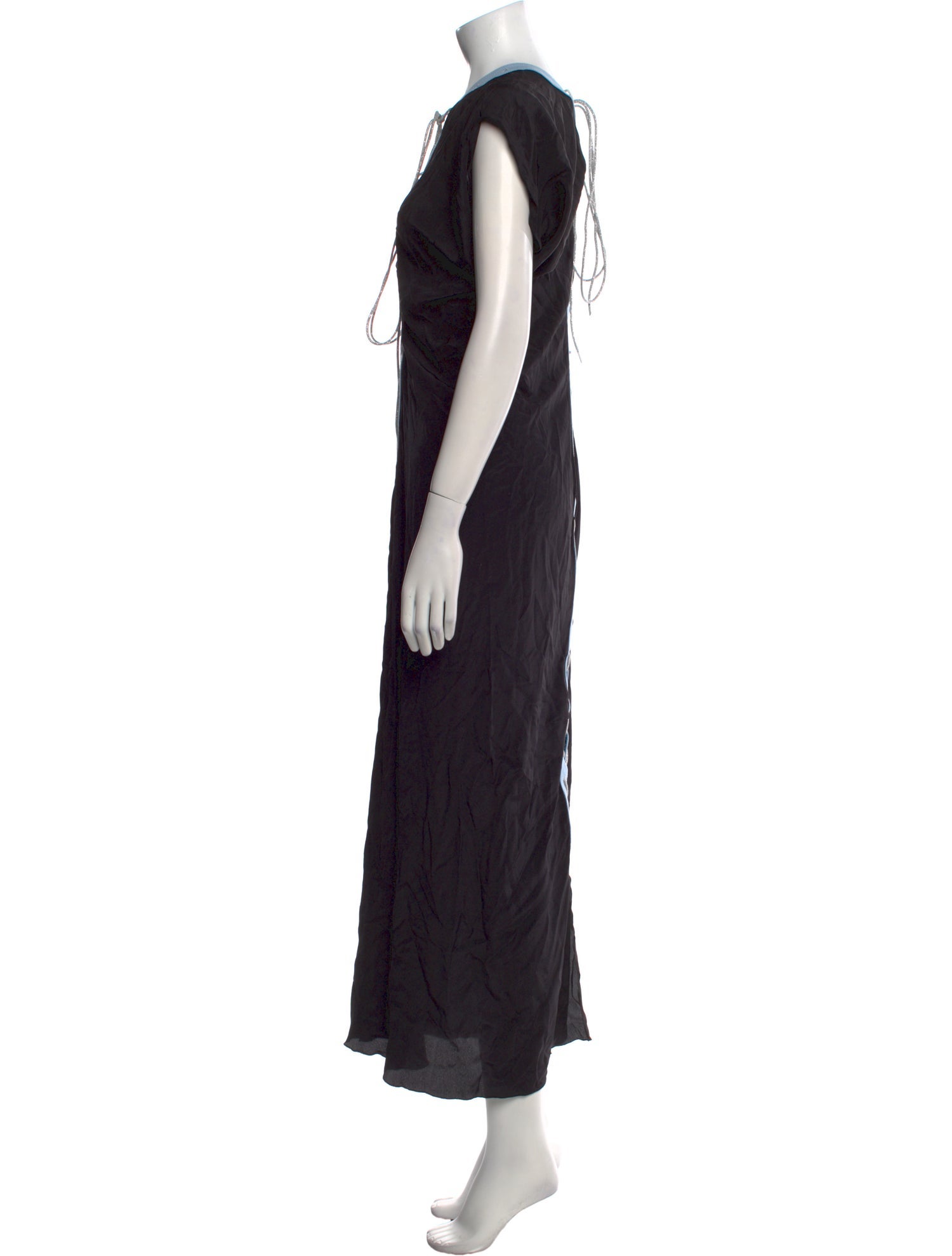 Meryll Rogge Silk Long Dress