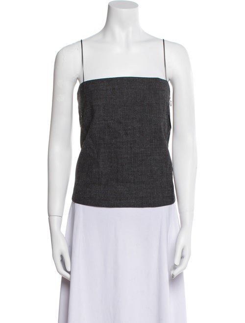 Meryll Rogge Wool Square Neckline Top