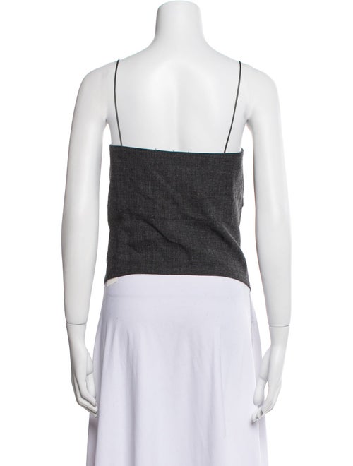 Meryll Rogge Wool Square Neckline Top